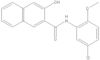 5'-chloro-3-hydroxy-2'-methoxy-2-naphthanilide