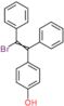 4-(2-bromo-1,2-diphenylethenyl)phenol