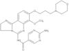 2-Amino-N-[2,3-diidro-7-metoxi-8-[3-(4-morfolinil)propoxi]imidazo[1,2-c]quinazolin-5-il]-5-pirimid…