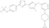 1-cyclopropyl-4-[4-[[5-méthyl-3-[3-[4-(trifluorométhoxy)phényl]-1,2,4-oxadiazol-5-yl]-1H-pyrazol-1…