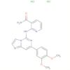 2-[[7-(3,4-Dimethoxyphenyl)imidazo[1,2-c]pyrimidin-5-yl]amino]-3-pyridinecarboxamide hydrochloride…