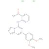 3-Pyridinecarboxamide,2-[[7-(3,4-dimethoxyphenyl)imidazo[1,2-c]pyrimidin-5-yl]amino]-,dihydrochloride