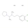 1-Pyrrolidineethanamine, N-[2-(3,4-dichlorophenyl)ethyl]-N-methyl-,dihydrobromide