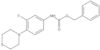 [3-Fluoro-4-(4-thiomorpholinyl)phenyl]carbamic acid phenylmethyl ester