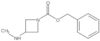 1-Azetidinecarboxylic acid, 3-(methylamino)-, phenylmethyl ester