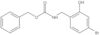 Phenylmethyl N-[(4-bromo-2-hydroxyphenyl)methyl]carbamate