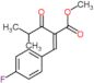 methyl (2E)-2-(4-fluorobenzylidene)-4-methyl-3-oxopentanoate