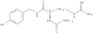 Benzeneacetamide,N-[(1R)-4-[(aminoiminomethyl)amino]-1-[[[(4-hydroxyphenyl)methyl]amino]carbonyl]butyl]-a-phenyl-