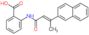 2-{[(2E)-3-naphthalen-2-ylbut-2-enoyl]amino}benzoic acid