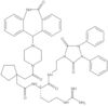 N-[1-[2-[4-(6-Oxo-6,11-dihydro-5H-dibenz[b,e]azepin-11-yl)-1-piperazinyl]cyclopentyl]acetyl]-L-arg…