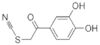 Thiocyanic acid, 2-(3,4-dihydroxyphenyl)-2-oxoethyl ester (9CI)
