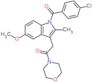 2-[1-(4-Chlorobenzoyl)-5-methoxy-2-methyl-1H-indol-3-yl]-1-(4-morpholinyl)ethanone