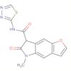 5H-Furo[2,3-f]indole-7-carboxamide,6,7-dihydro-5-methyl-6-oxo-N-1,3,4-thiadiazol-2-yl-