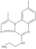 N1-(1,8-Dimethylimidazo[1,2-a]quinoxalin-4-yl)-1,2-ethanediamine