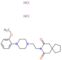 8-{2-[4-(2-methoxyphenyl)piperazin-1-yl]ethyl}-8-azaspiro[4.5]decane-7,9-dione dihydrochloride