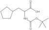 α-[[(1,1-Dimethylethoxy)carbonyl]amino]cyclopentanepropanoic acid