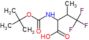 N-(tert-butoxycarbonyl)-4,4,4-trifluorovaline