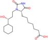 7-{(4S)-3-[(3R)-3-cyclohexyl-3-hydroxypropyl]-2,5-dioxoimidazolidin-4-yl}heptanoic acid
