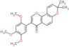 8,8-Dimethyl-3-(2,4,5-trimethoxyphenyl)-4H,8H-benzo[1,2-b:3,4-b′]dipyran-4-one