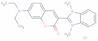 1H-Benzimidazolium, 2-[7-(diethylamino)-2-oxo-2H-1-benzopyran-3-yl]-1,3-dimethyl-, chloride (1:1)