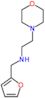 N-(furan-2-ylmethyl)-2-morpholin-4-ylethanamine