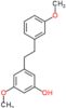 3-methoxy-5-[2-(3-methoxyphenyl)ethyl]phenol