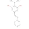 1,3-Benzenediol, 2-(1-methylethyl)-5-(2-phenylethenyl)-