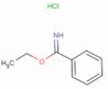 Benzenecarboximidic acid, ethyl ester, hydrochloride (1:1)