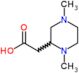 1,4-Dimethyl-2-piperazineacetic acid