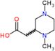 (1,4-dimethylpiperazin-2-yl)acetic acid