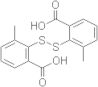 Benzoic acid, 2,2′-dithiobis[3-methyl-