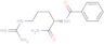 ({(2S)-1-amino-5-[(diaminomethylidene)ammonio]-1-oxopentan-2-yl}carbamoyl)benzene