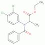 ethyl N-benzoyl-N-(3,4-dichlorophenyl)-DL-alaninate