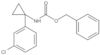 Phenylmethyl N-[1-(3-chlorophenyl)cyclopropyl]carbamate