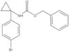 Phenylmethyl N-[1-(4-bromophenyl)cyclopropyl]carbamate