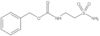 Phenylmethyl N-[2-(aminosulfonyl)ethyl]carbamate