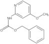 Phenylmethyl N-(4-methoxy-2-pyridinyl)carbamate