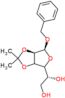 Phenylmethyl 2,3-O-(1-methylethylidene)-α-D-mannofuranoside