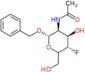 N-[(2S,3S,4R,5S)-2-benzyloxy-5-fluoro-4-hydroxy-6-(hydroxymethyl)tetrahydropyran-3-yl]acetamide