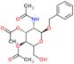 [(3S,4R,5S,6S)-5-acetamido-4-acetoxy-6-benzyloxy-2-(hydroxymethyl)tetrahydropyran-3-yl] acetate