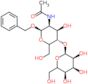 N-[(2R,3S,4R,5S)-2-benzyloxy-4-hydroxy-6-(hydroxymethyl)-5-[(2S,3S,4S,5R)-3,4,5-trihydroxy-6-(hydroxymethyl)tetrahydropyran-2-yl]oxy-tetrahydropyran-3-yl]acetamide