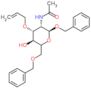 N-[(2S,3S,4R,5S)-4-allyloxy-2-benzyloxy-6-(benzyloxymethyl)-5-hydroxy-tetrahydropyran-3-yl]aceta...