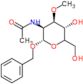 N-[(2S,3S,4R,5S)-2-benzyloxy-5-hydroxy-6-(hydroxymethyl)-4-methoxy-tetrahydropyran-3-yl]acetamide
