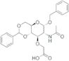 Benzyl2-acetamido-4,6-O-benzylidene-3-O-(carboxymethyl)-2-deoxy-a-D-glucopyranoside