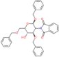 2-[(2R,4R,5S)-2,4-dibenzyloxy-6-(benzyloxymethyl)-5-hydroxy-tetrahydropyran-3-yl]isoindoline-1,3...