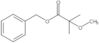 Phenylmethyl 2-methoxy-2-methylpropanoate