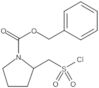 Phenylmethyl 2-[(chlorosulfonyl)methyl]-1-pyrrolidinecarboxylate