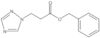 Phenylmethyl 1H-1,2,4-triazole-1-propanoate