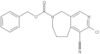 Phenylmethyl 3-chloro-4-cyano-5,6,7,9-tetrahydro-8H-pyrido[3,4-c]azepine-8-carboxylate