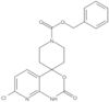 Phenylmethyl 7′-chloro-1′,2′-dihydro-2′-oxospiro[piperidine-4,4′-[4H]pyrido[2,3-d][1,3]oxazine]-1-…